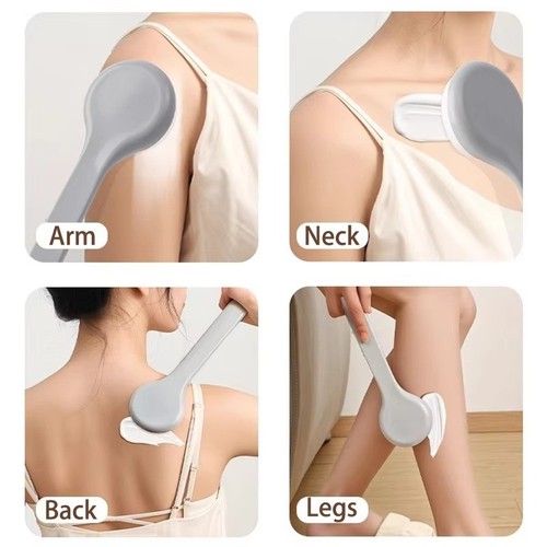 Long handle lotion applicator - handle,