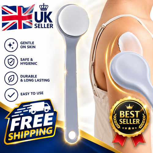 Long handle lotion applicator - handle,