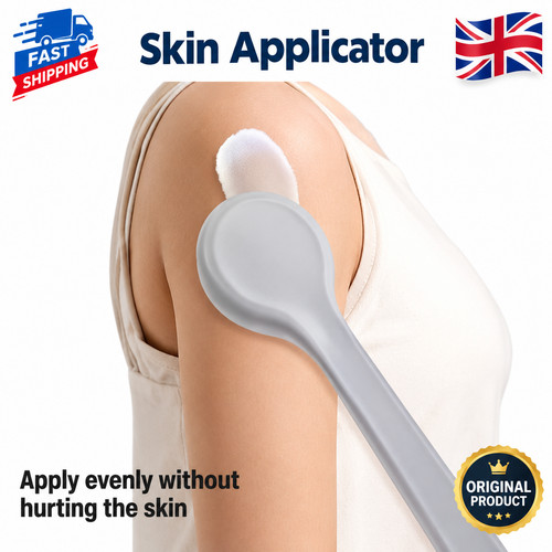 Long handle lotion applicator - long,