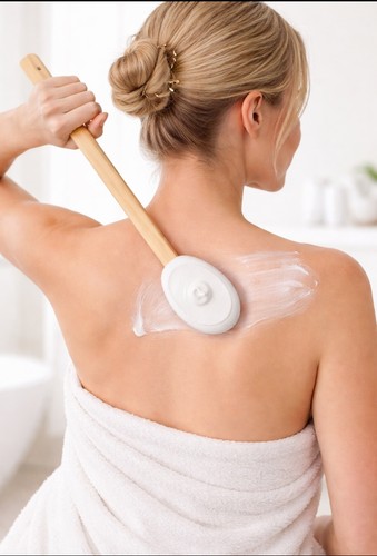 Lotion applicator for back - lotion,