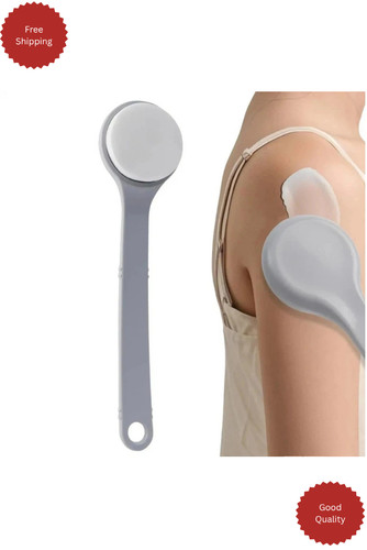 Long handle lotion applicator - handle,
