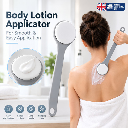 Long handle lotion applicator - long,