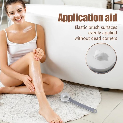 Long handle lotion applicator - handle,
