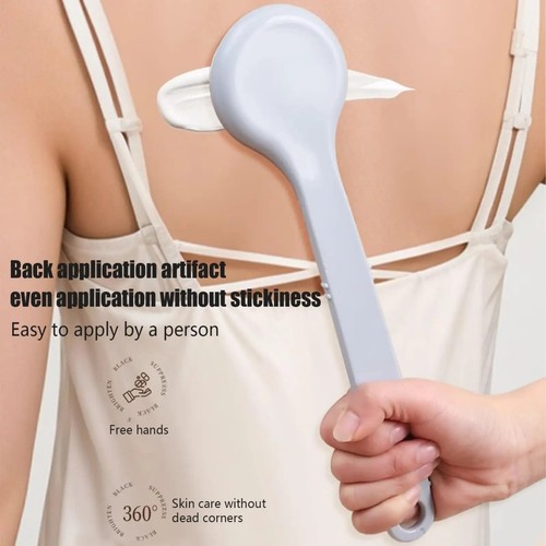 Long handle lotion applicator - handle,